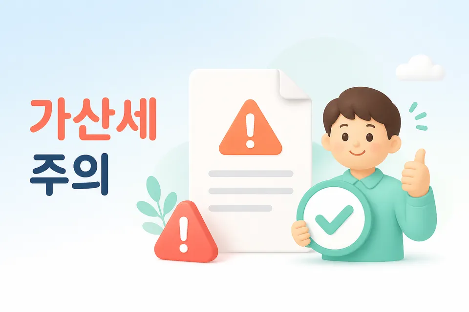 신고 지연으로 생길 수 있는 가산세를 떠올리며 문서를 확인하는 모습입니다.